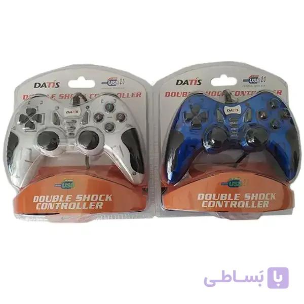 دسته بازی شوک دار تکی داتیس مدل DATIS GAMEPAD D-GP600S