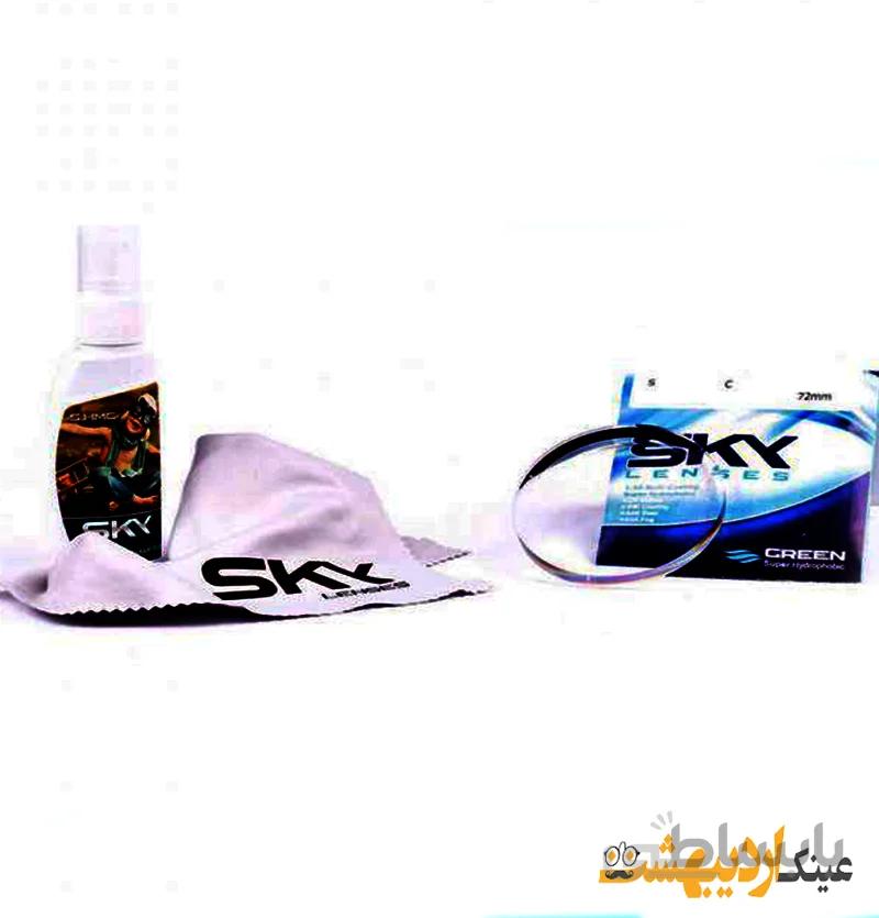 عدسی عینک آنتی رفلکس اسکای