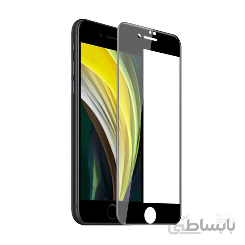 محافظ صفحه نمایش دور ژله‌ای 3D نزتک مناسب برای آیفون SE 2020