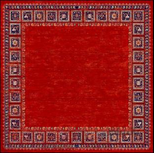 فرش مربع مرینوس کد 600101 ا Merinos