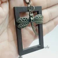 گردنبند چوبی سنجاقک