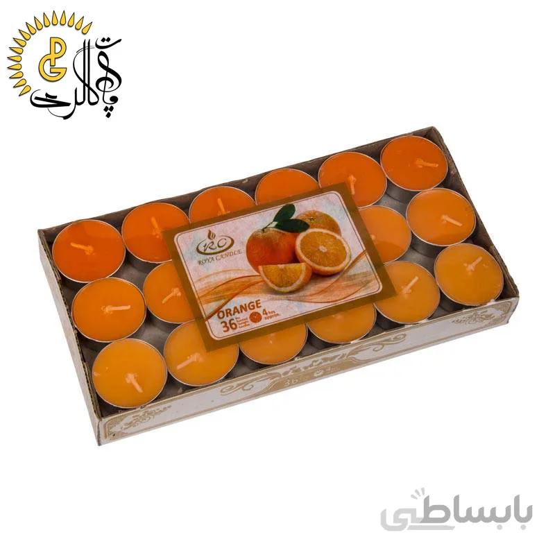 شمع وارمر 36 عددی (رایحه پرتغال)