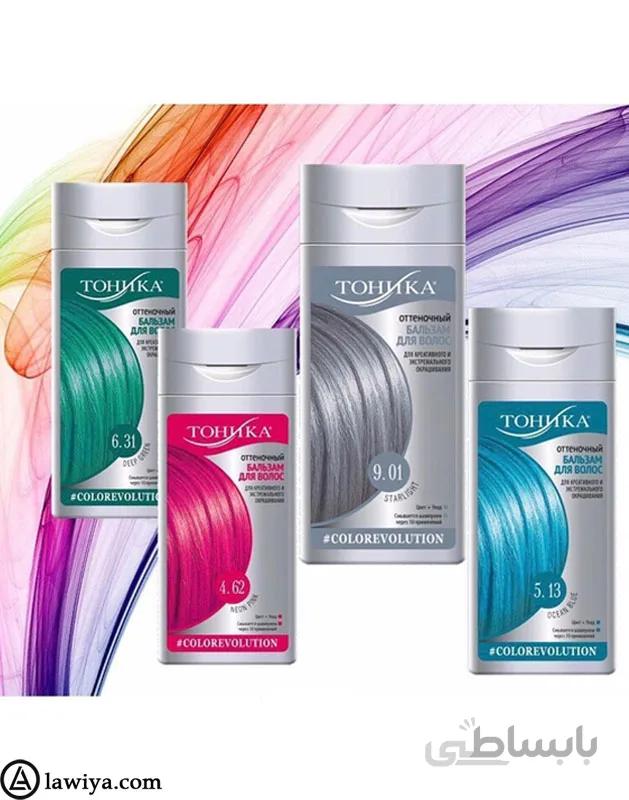 شامپو رنگ موی تونیکا اصل (رنگساژ) TOHNKA HAIR COLORING