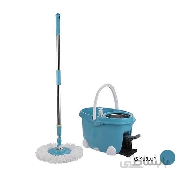سطل و تی چرخشی پدال دار مدل Rotating Bucketهمارا صورتی روشن