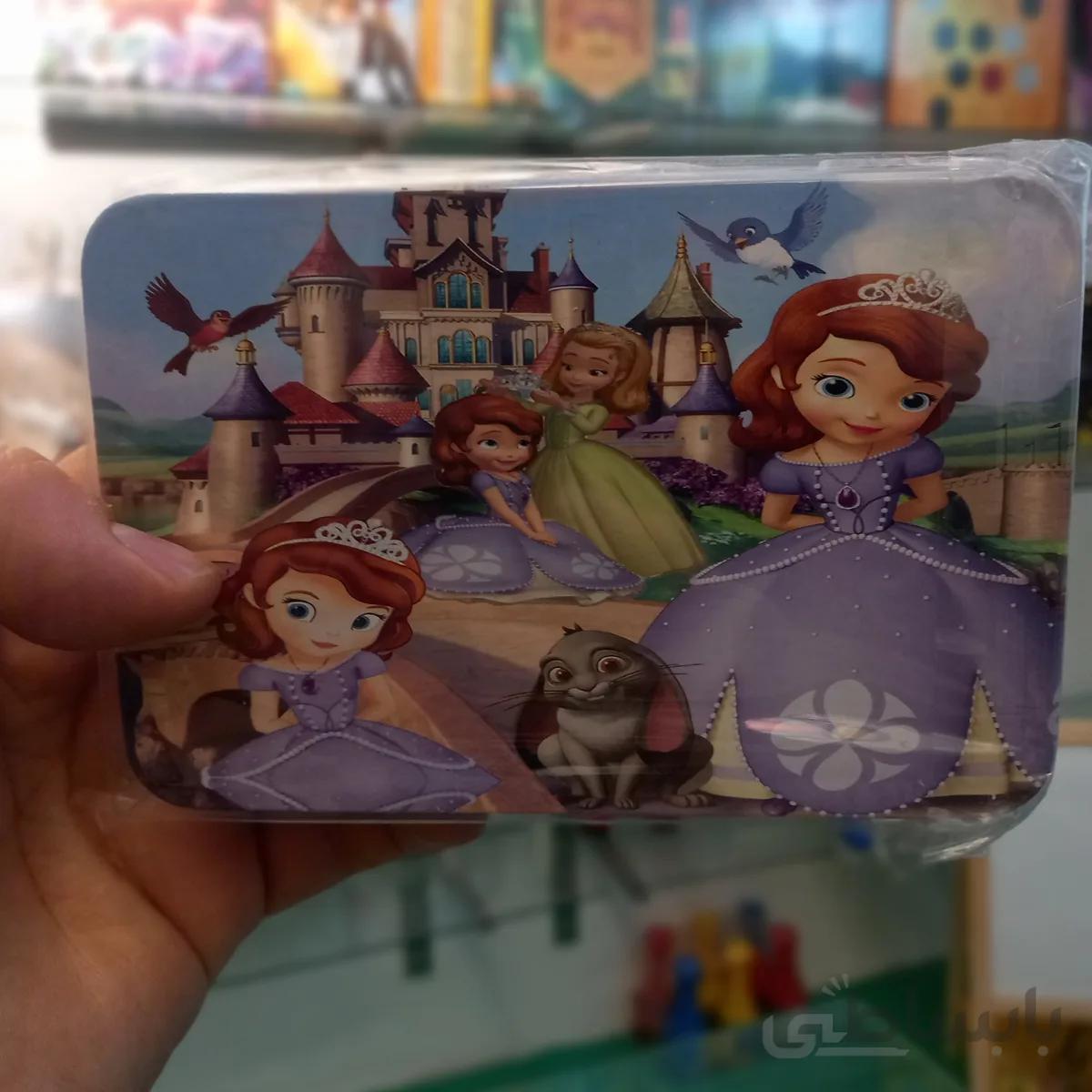 پازل 100 تکه جعبه فلزی مدل سوفیا ا Sofia 100pcs Iron Box