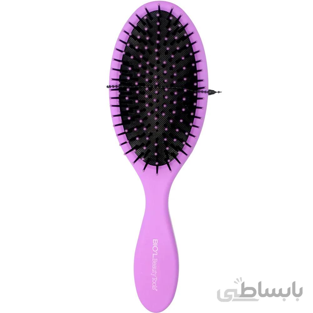 برس مو بیول بنفش