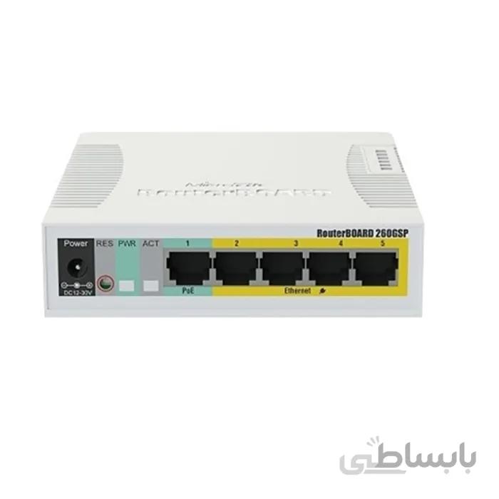 سوئیچ RB260GSP میکروتیک ا Mikrotik RB260GSP