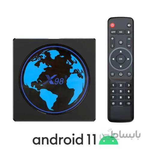 اندروید باکس X98 Mini 4K HDR Android 11