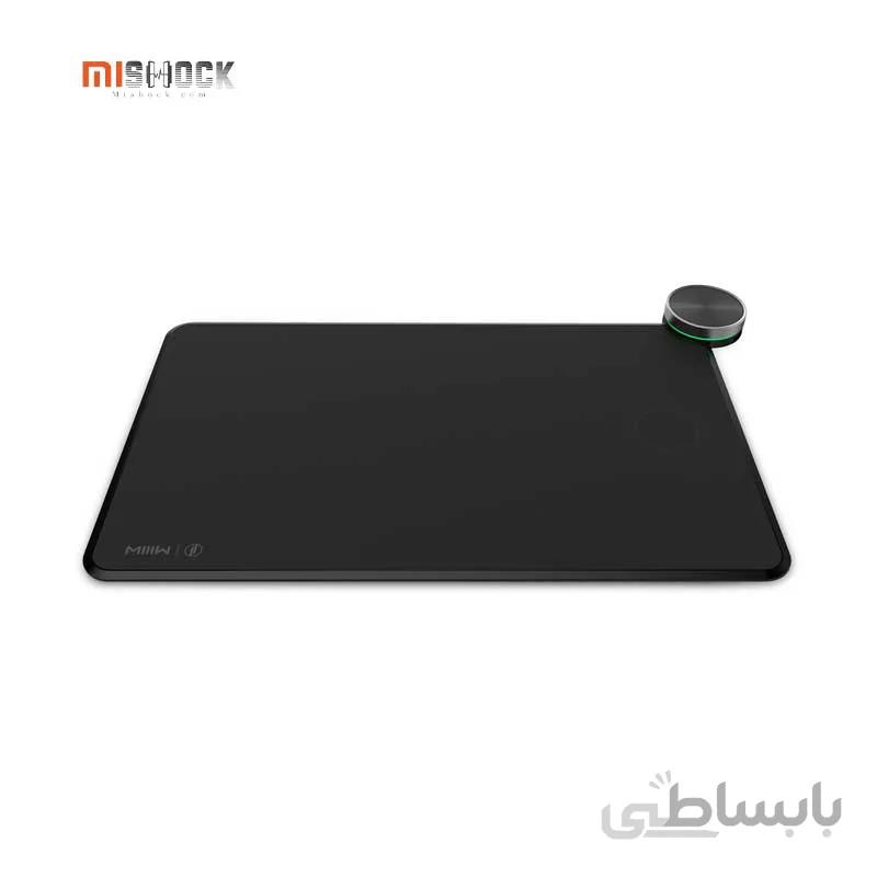 پد و شارژر بی سیم هوشمند Qi شیائومی ا Xiaomi Qi Smart Wireless Charger Mouse Pad