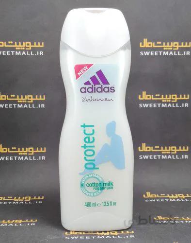 ژل حمام آدیداس زنانه سر و صورت و بدن 400 میل Adidas-Protect