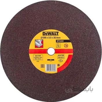 سنگ پروفیل دیوالت مدل DT3450 ا Dewalt DT3450 TS. 355x25.4x3.0 A30T BF