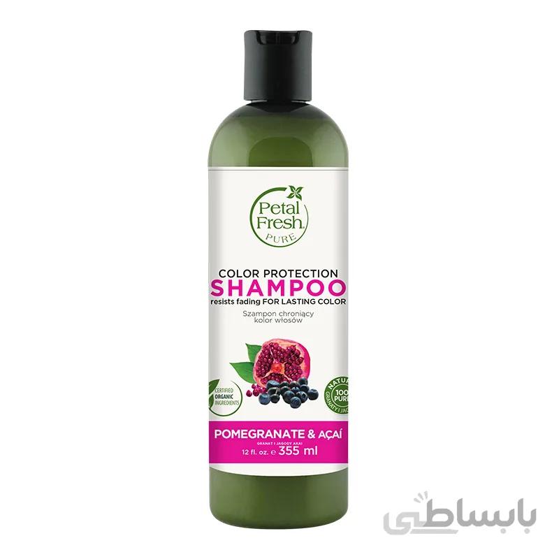 شامپو موهای رنگ شده پتال فرش Petal Fresh ا Petal Fresh Color Protection Pomegranate & Acai Shampoo
