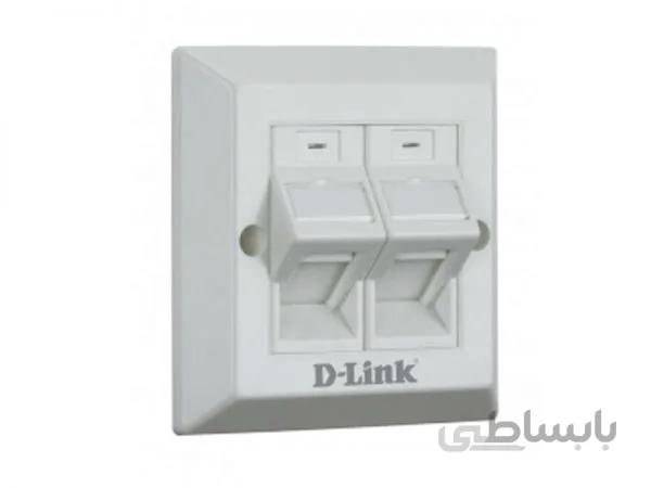 پریز شبکه دو پورت زاویه دار دی-لینک NFP-0WHI22