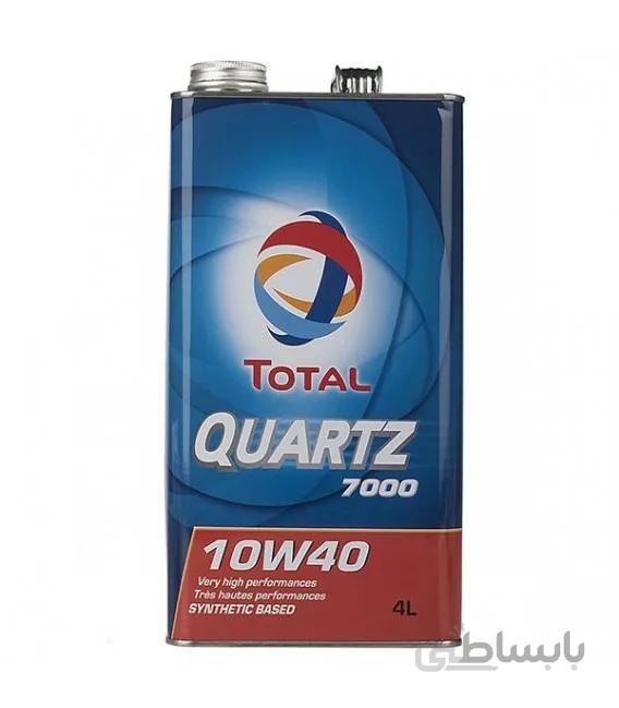 روغن موتور توتال 7000 Quartz وارداتی اصل (10W40)