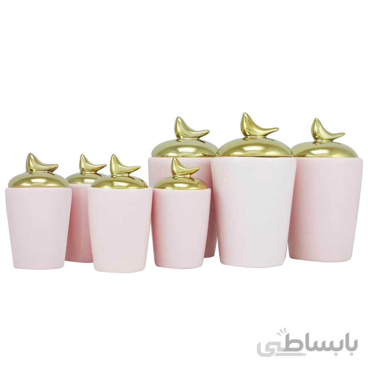 ست جای ادویه 7 پارچه مدل کاترین