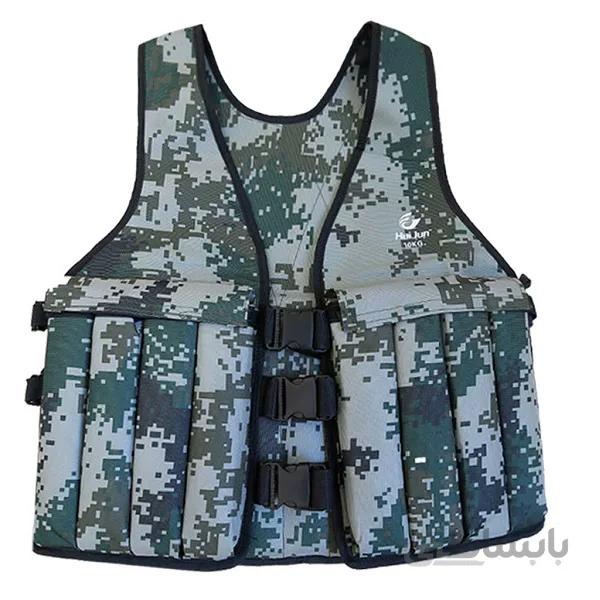 جلیقه وزنه Huijun مدل ۱۰kg ا Huijun Weighted Vest 10kg