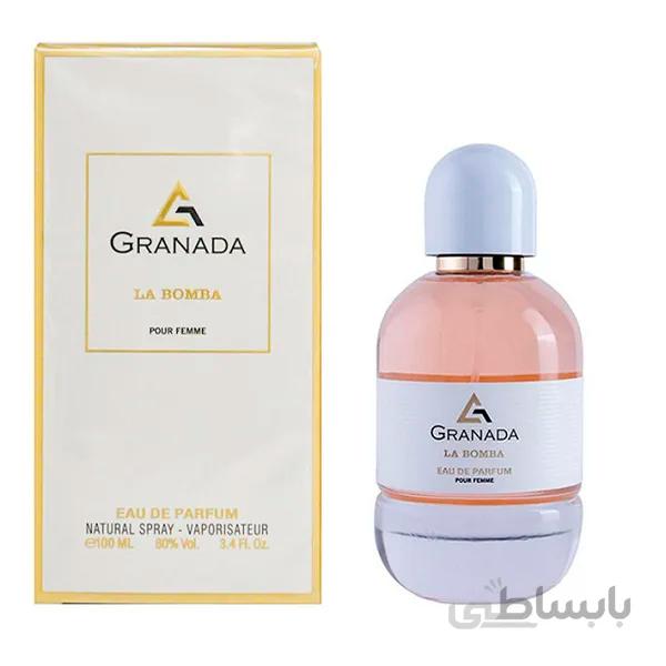 عطر زنانه گرانادا (GRANADA) مدل لابومبا (LA BOMBA) حجم 100 میل