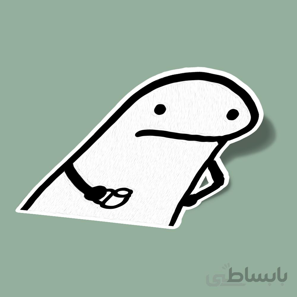استیکر پوکر فیسم