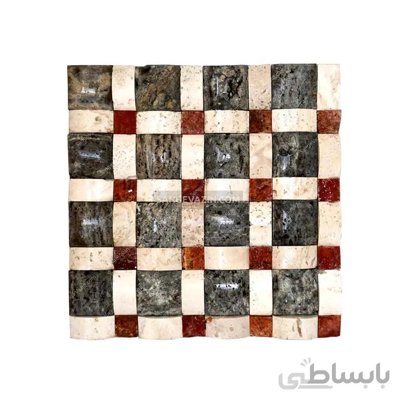 سنگ آنتیک شطرنجی سیلور