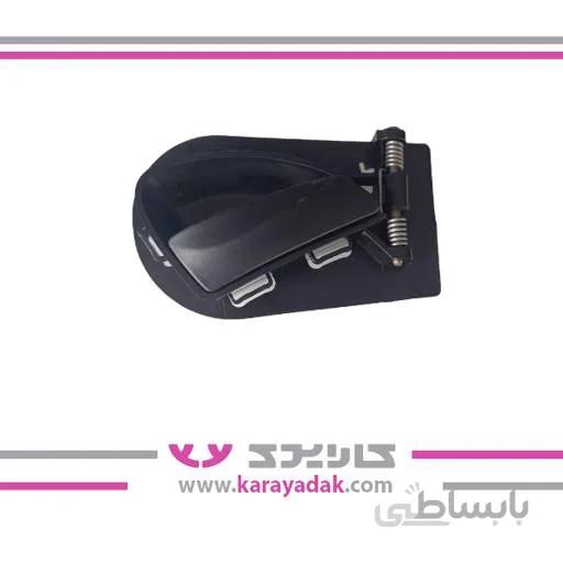 دستگیره درب باز کن داخلی رانا سمت چپ جلو و عقب خاکستری ایساکویی