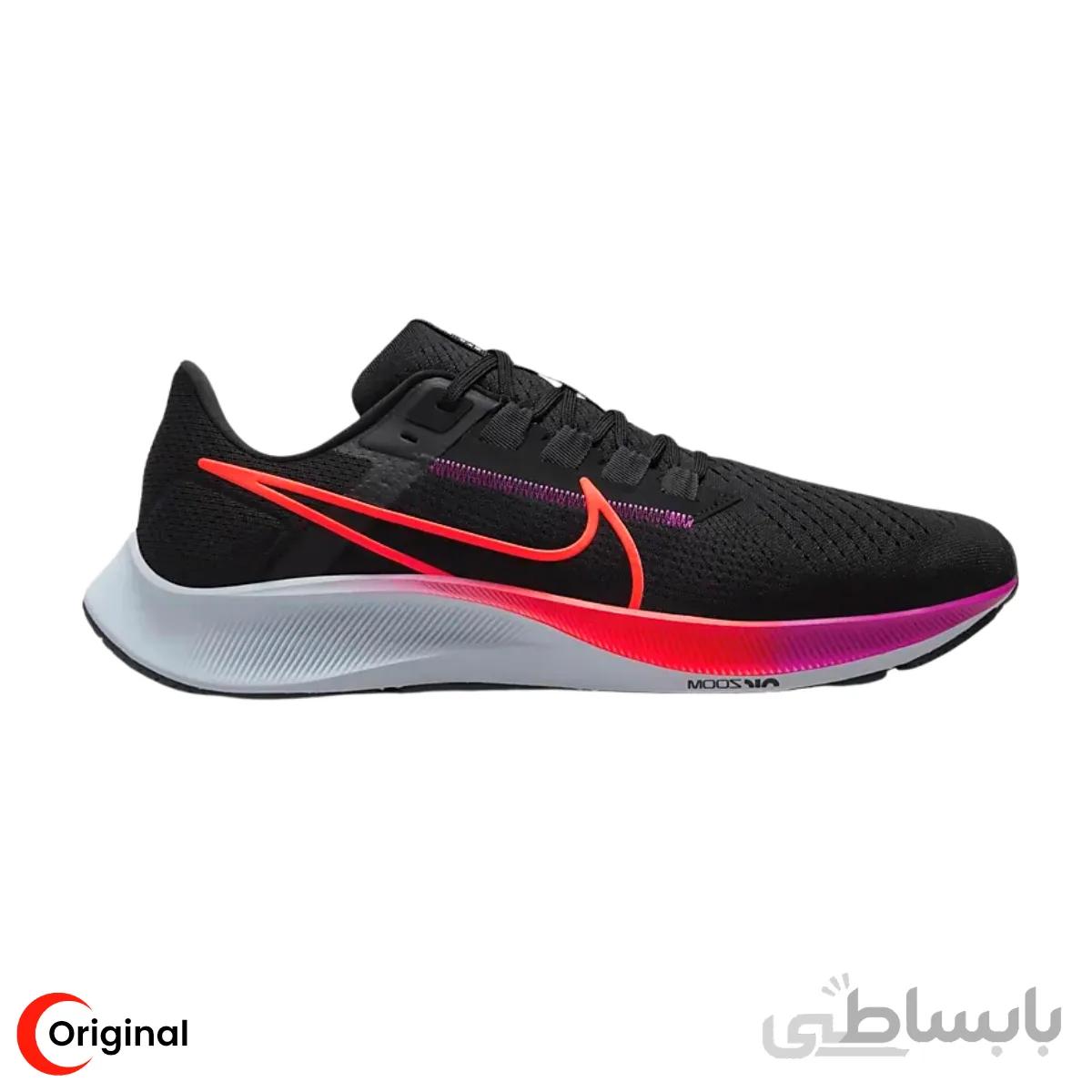 کتونی مردانه نایک ایر زوم پگاسوس 38 Nike Air Zoom Pegasus 38 Black And Pink