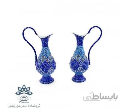 جفت پارچ میناکاری 16 سانتی