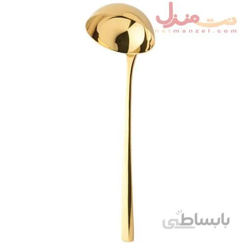 ملاقه سوپ ناب استیل مدل فلورانس پی وی دی