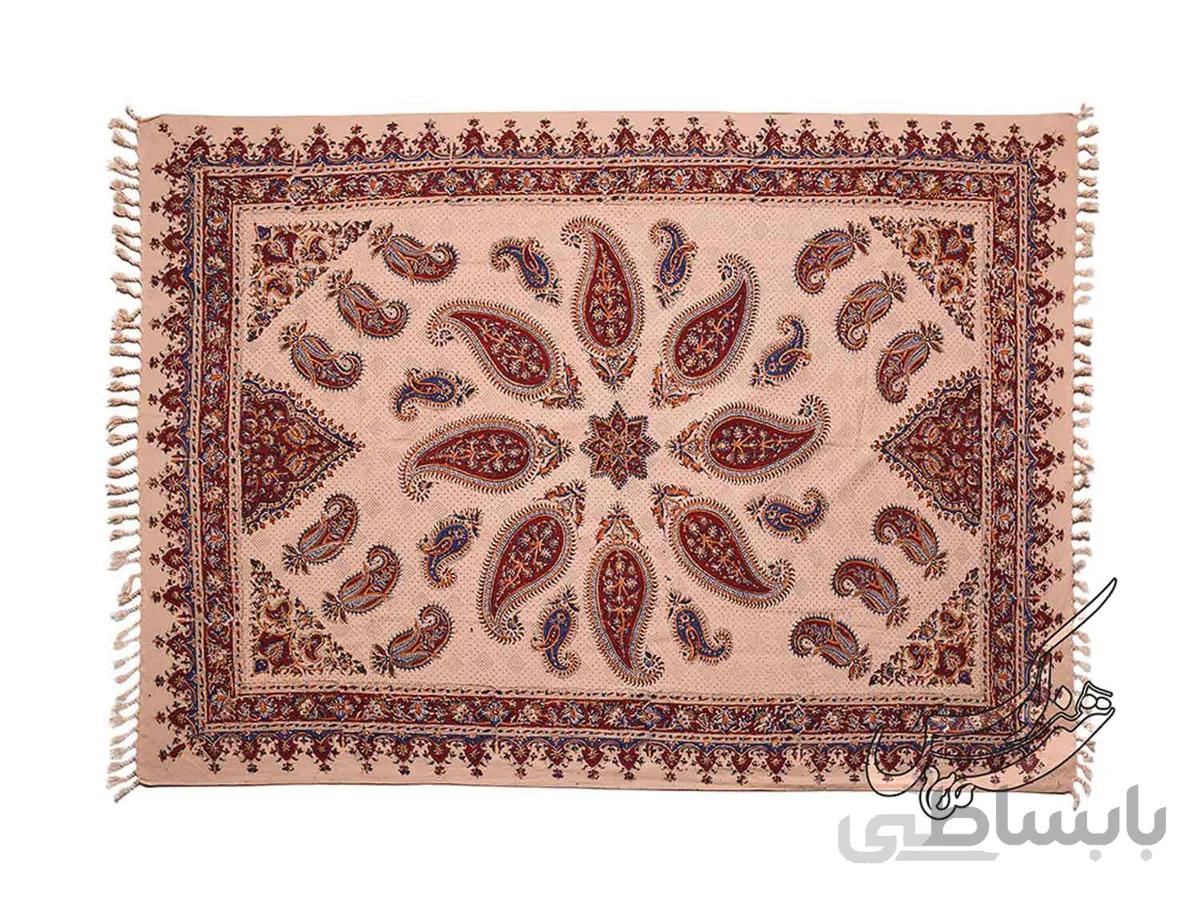 سفره قلمکار مستطیل طرح نیما