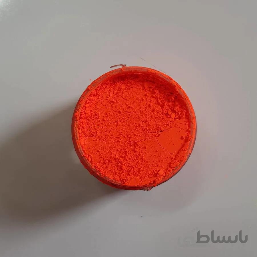 رنگ پودری فسفر نارنجی تیره