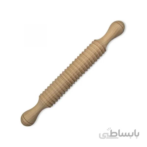 وردنه چوبی شیار دار از چوب راش