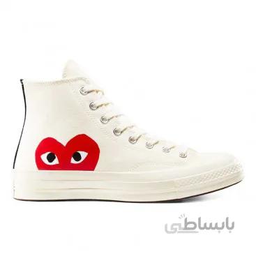 کفش اسپرت ساقدار کانورس Converse play Cdg★
