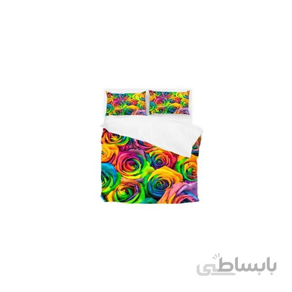 ست لحاف دو نفره ۶ تکه سه بعدی king size -طرح rosita