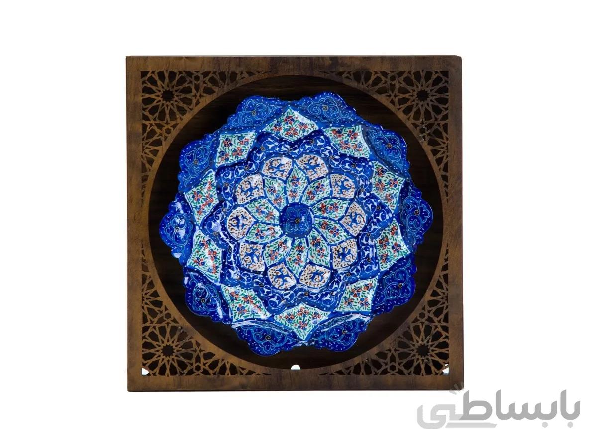 تابلو بشقاب میناکاری سایز 16 سانتی