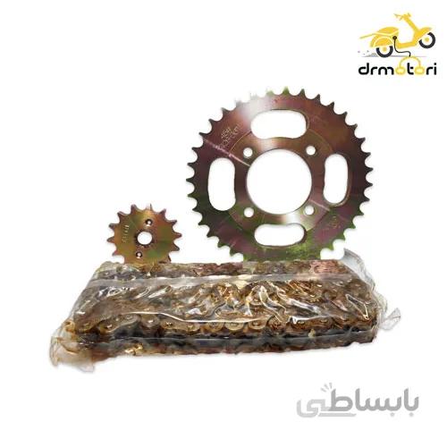 ست دنده زنجیر لیزر مناسب برای هوندا 125