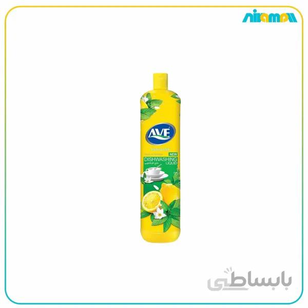 مایع ظرفشویی اوه مدل Lemon And Mint مقدار 1000 گرم ا Ave Lemon And Mint Dishwashing Liquid 1000g