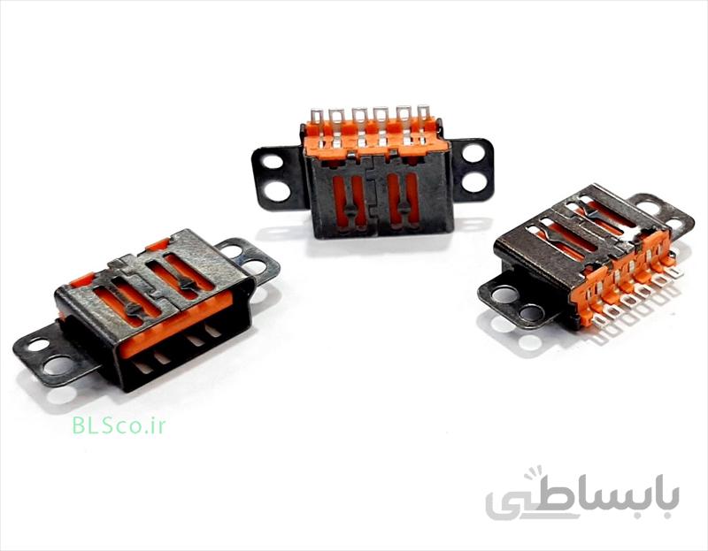 سوکت شارژ کد 130 لپ تاپ لنووYoga 3 Pro 13 ا Lenovo Yoga 3 Pro 13 DC jack connector replacement
