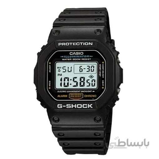 ساعت مچی مردانه کاسیو مجموعه جی شاک مدل DW-5600E-1V ا DW-5600E-1V