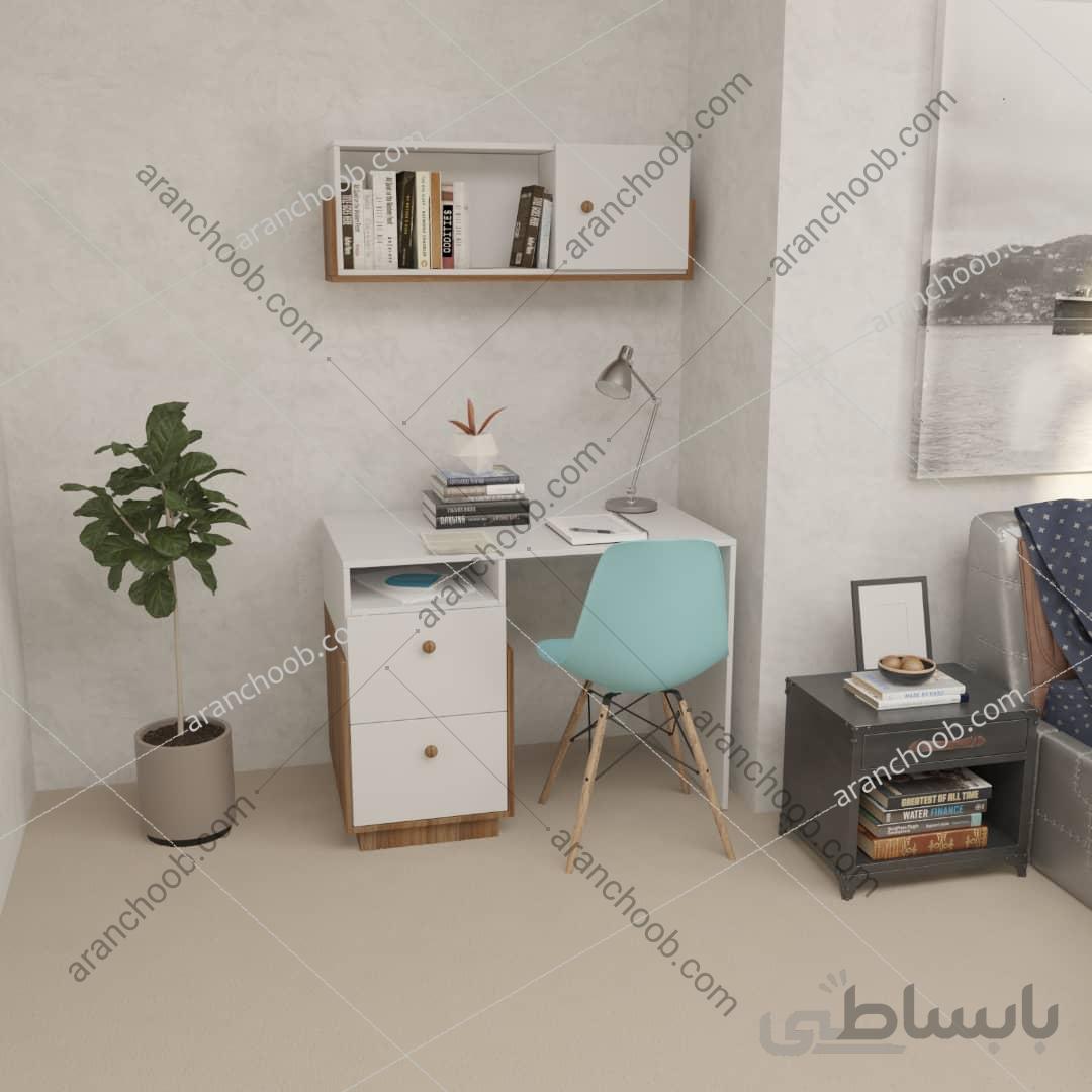 میز تحریر شلف دار مدل مدرن