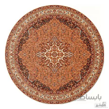 رومیزی گرد ترمه طرح مهستان کد 805