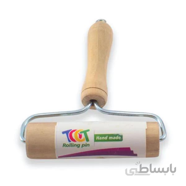 وردنه غلطکی چوبی