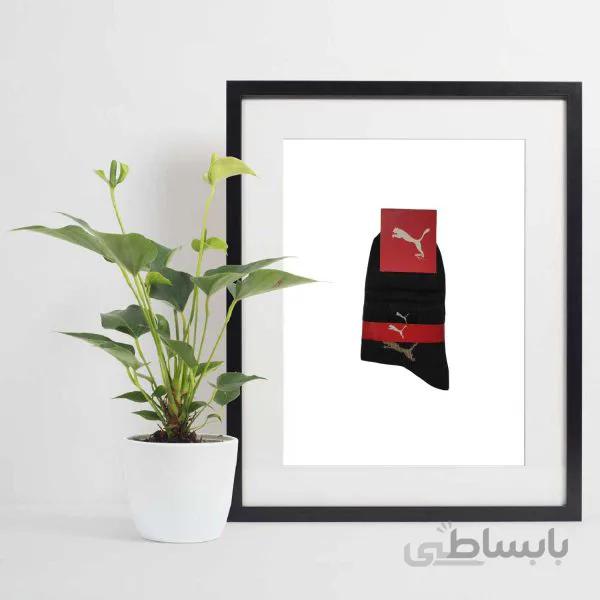 جوراب پسرانه نیم ساق سوپر اعلا طرح پوما