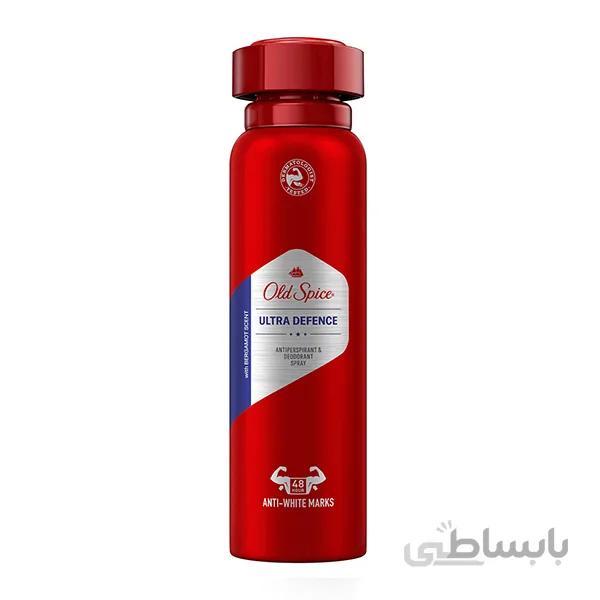 اسپری بدن اولد اسپایس Ultra defence حجم 150 میلی لیتر