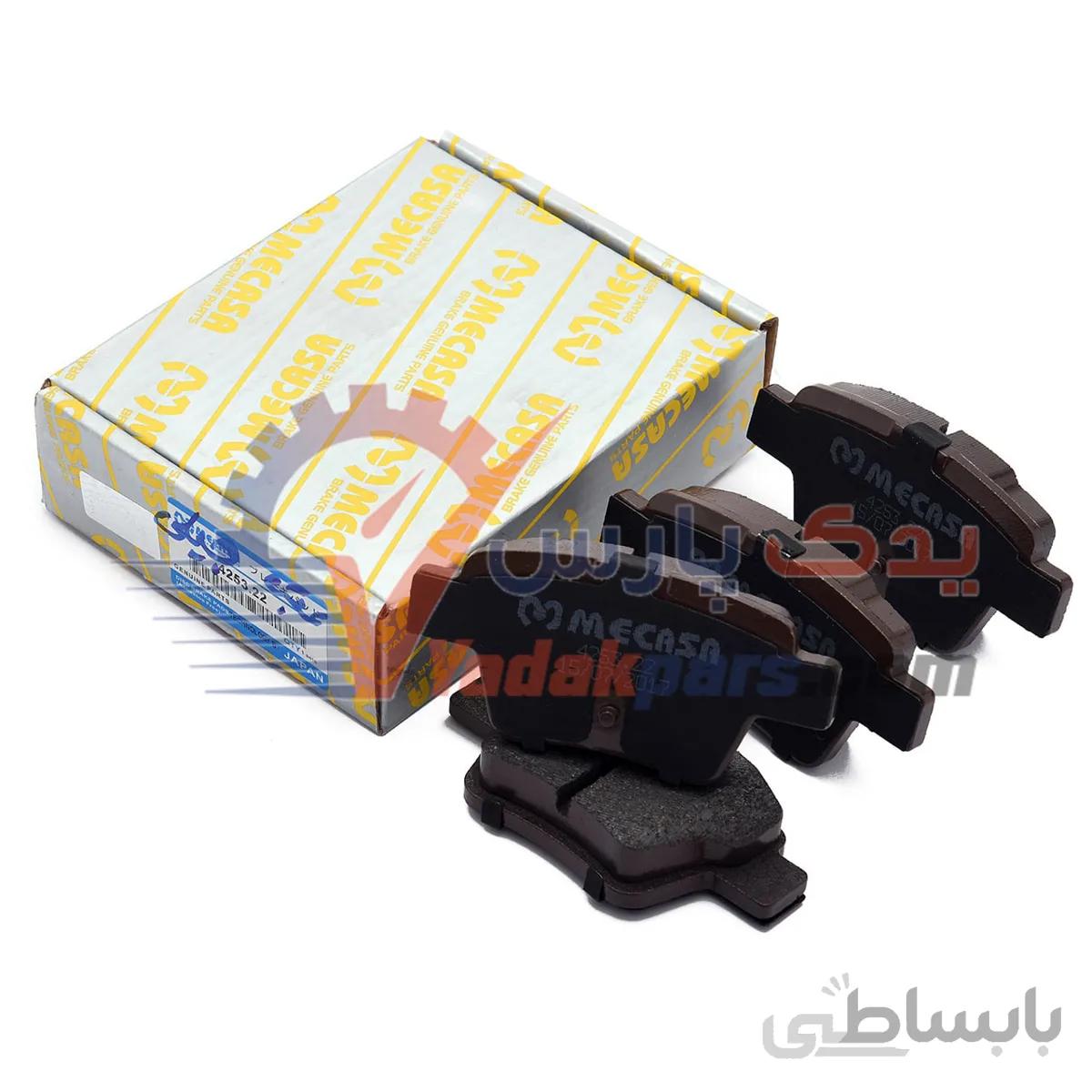 لنت عقب جیلی امگرند۷ برند میکاسا چین ا MECASA Brake Pads 4253.22 GEELY R Tech By JAPAN