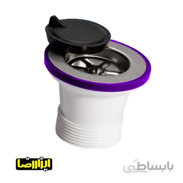 زیرآب ظرفشویی و روشویی تک پلاست سایز 5