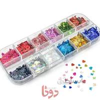 دیزاین قلب و پروانه