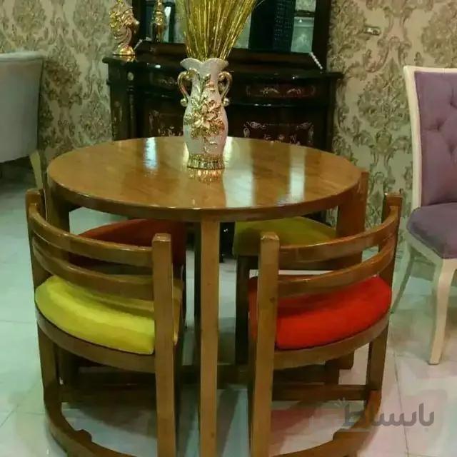 میز ناهارخوری کمجا چهار نفره