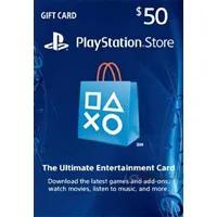 گیفت کارت 50 دلاری پلی استیشن Play Station