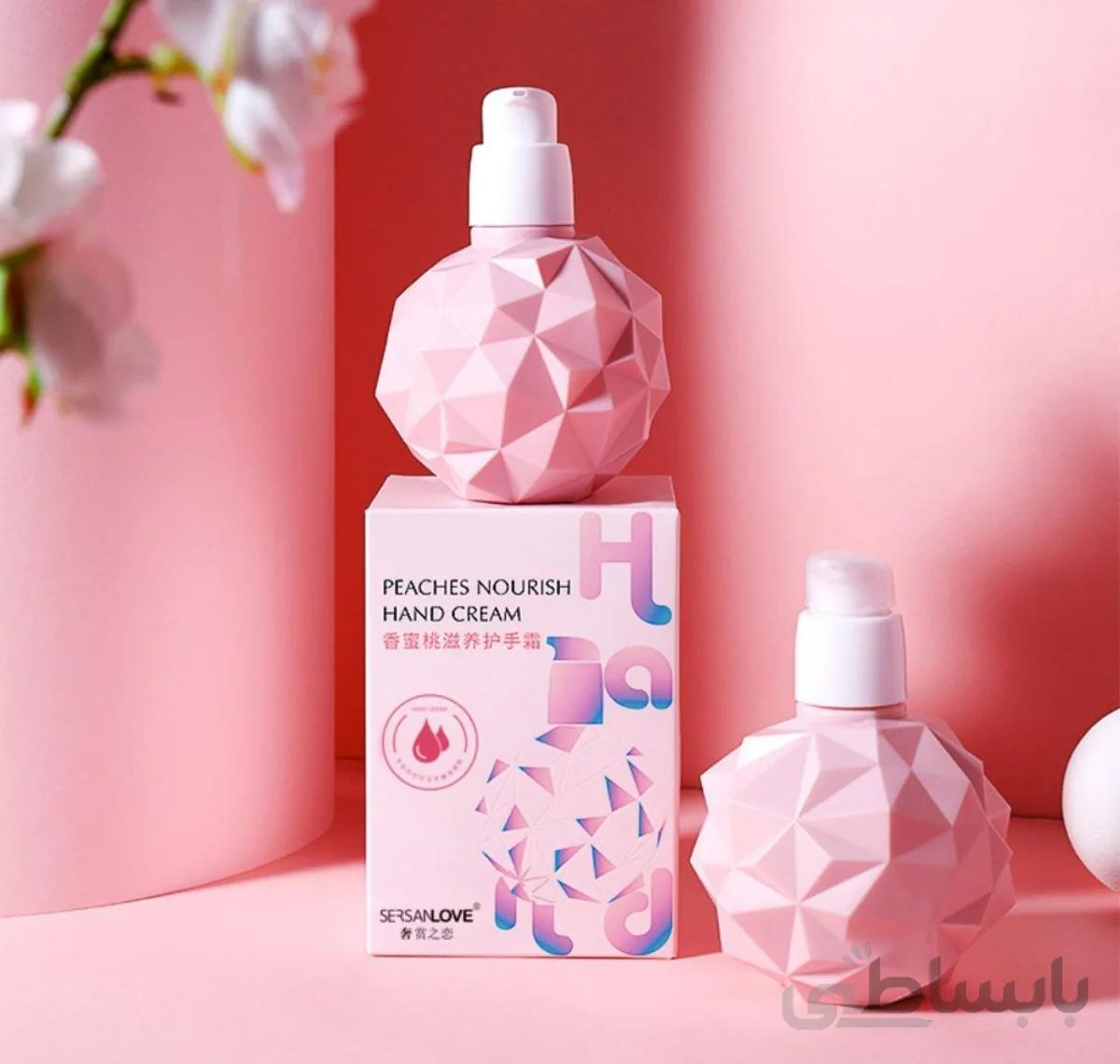 کرم الماسی دست و صورت هلویی – Peaches Hand Cream