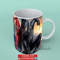 ماگ طرح مرد عنکبوتی کد 137