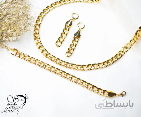سرویس زنانه طرح طلا کارتیه